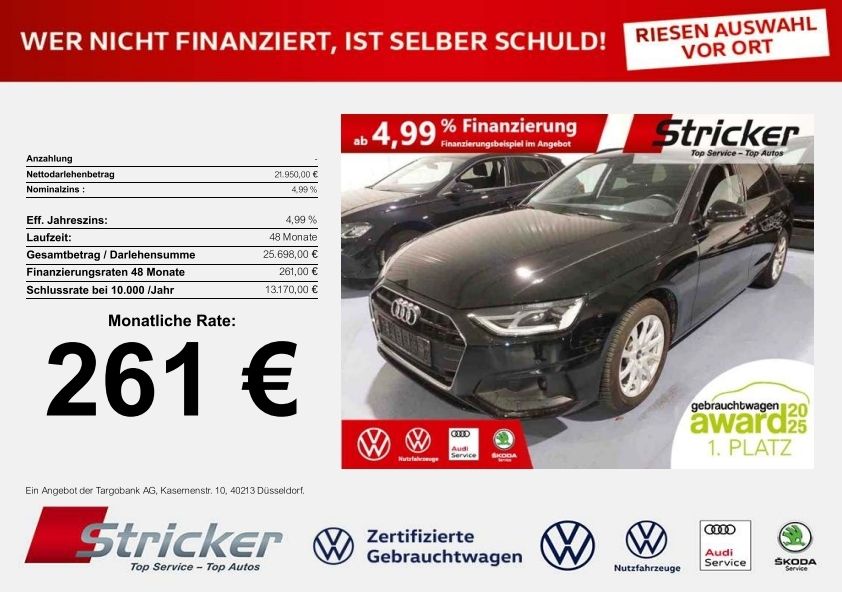 Audi A4 52.065 km 21.949 &euro; Horn-Bad Meinberg 32805