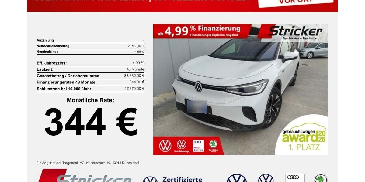VW ID.4 11.390 km 29.369 &euro; Horn-Bad Meinberg 32805
