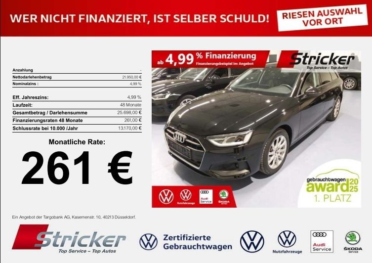 Audi A4 52.944 km 21.949 &euro; Horn-Bad Meinberg 32805