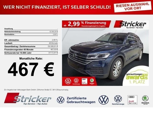 VW Touareg 24.301 km 52.949 &euro; Horn-Bad Meinberg 32805