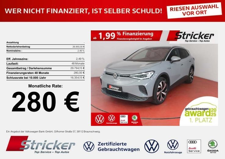 VW ID.4 48.200 km 26.949 &euro; Horn-Bad Meinberg 32805
