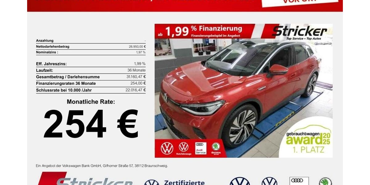 VW ID.4 31.363 km 28.928 &euro; Horn-Bad Meinberg 32805
