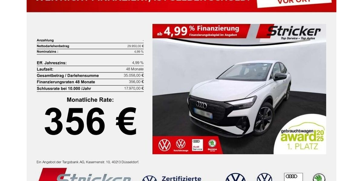 Audi Q4 e-tron 35.454 km 29.939 &euro; Horn-Bad Meinberg 32805